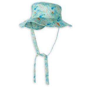 Disney NEW Mickey Mouse Minnie Mouse Sun Bucket Hat w ties